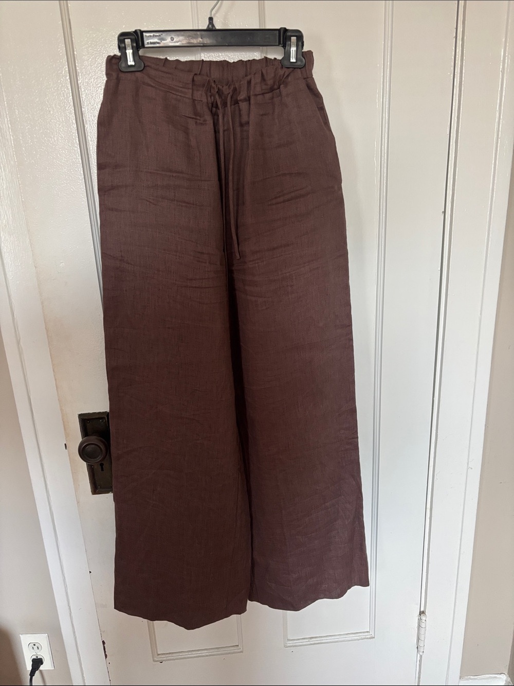 DIISH Australia Brown linen pants size U.S. 4